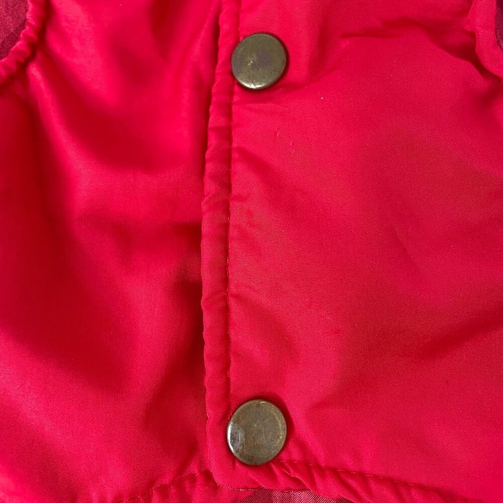 Dog Vest Red Size Small - Picture 4 of 7